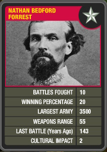 Tactics of the Cards - Nathan Bedford Forrest - Armchair General and